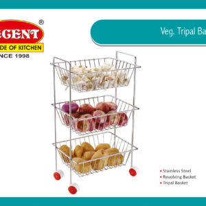 Vegetable Triple Basket Gift Set