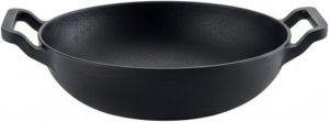 Cast Iron Deep Kadai 24 cm-2