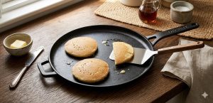 Cast Iron Multipurpose Tawa - 28 cm-2