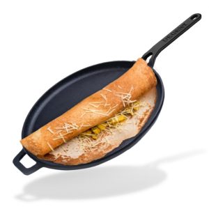 Cast Iron Multipurpose Tawa - 28 cm-7