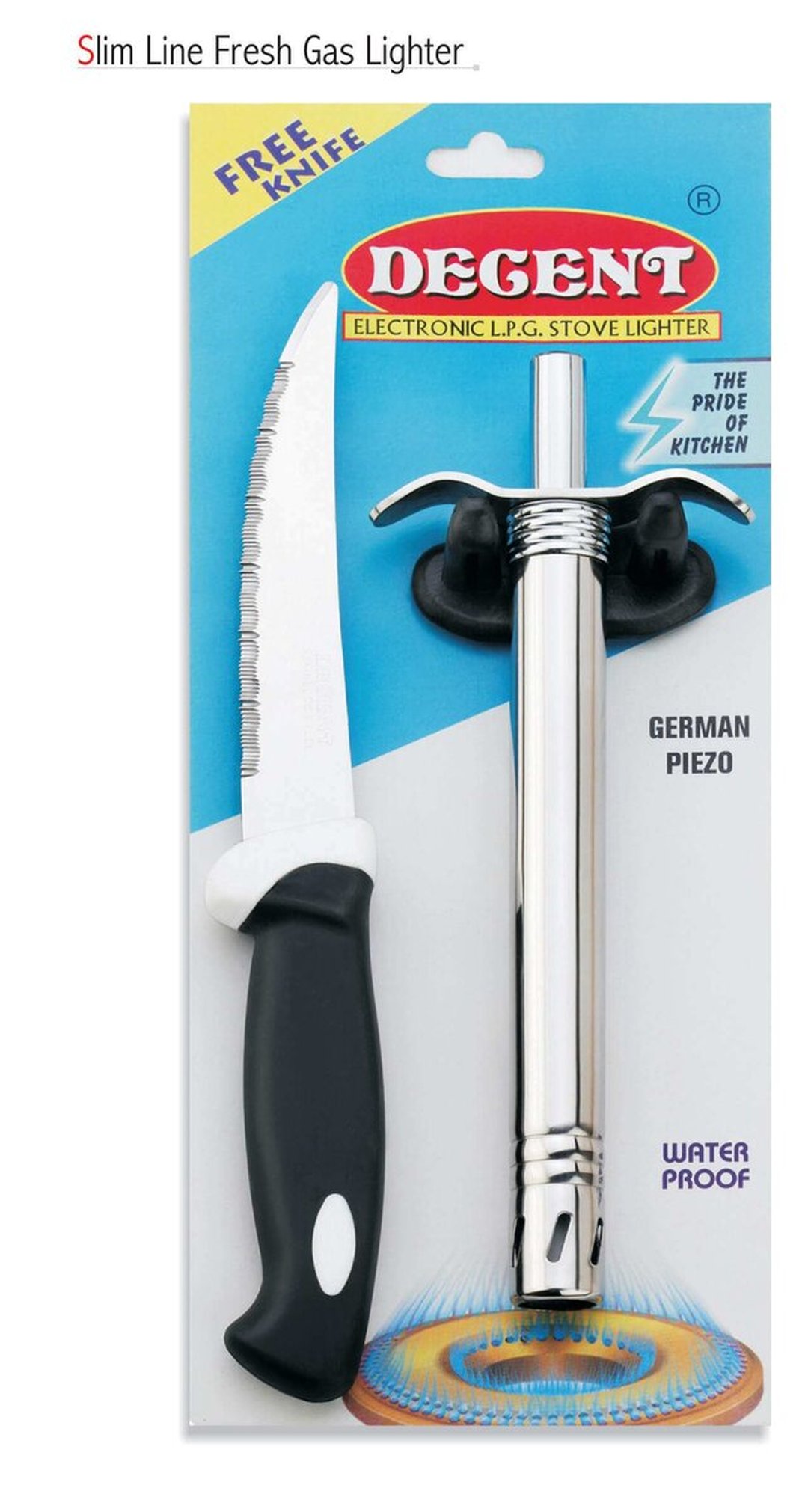 Slim Line Fresh Gas Lighter