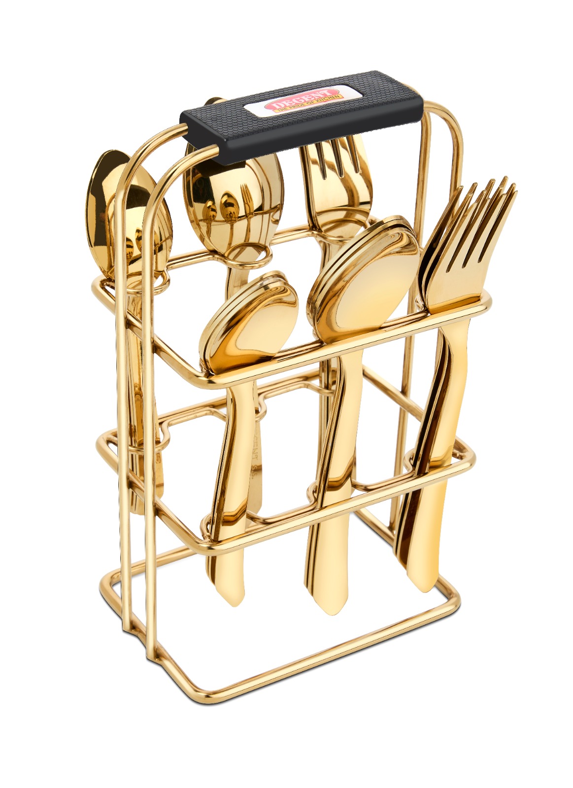 Aura Gold 18 Pcs. S.S. Cutlery Set