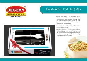Dazzle 6 Pcs. Fork Set